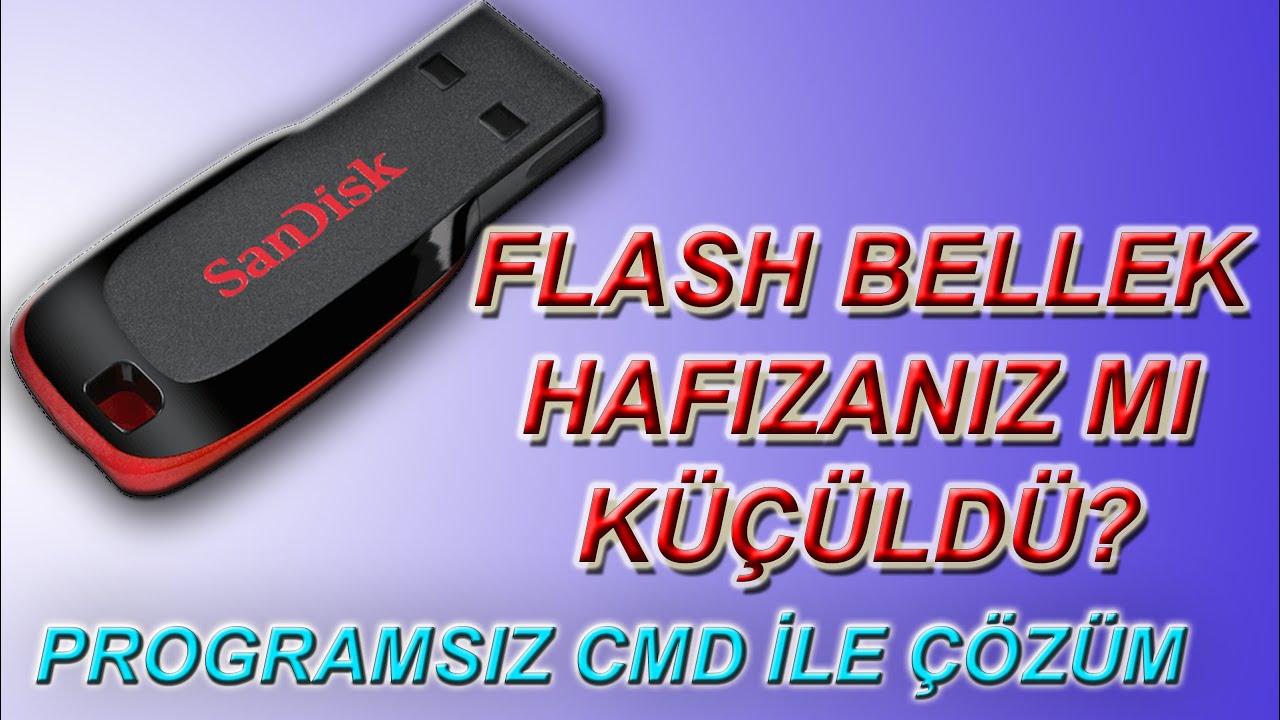Flash Bellek Hafıza Küçülme Sorunu