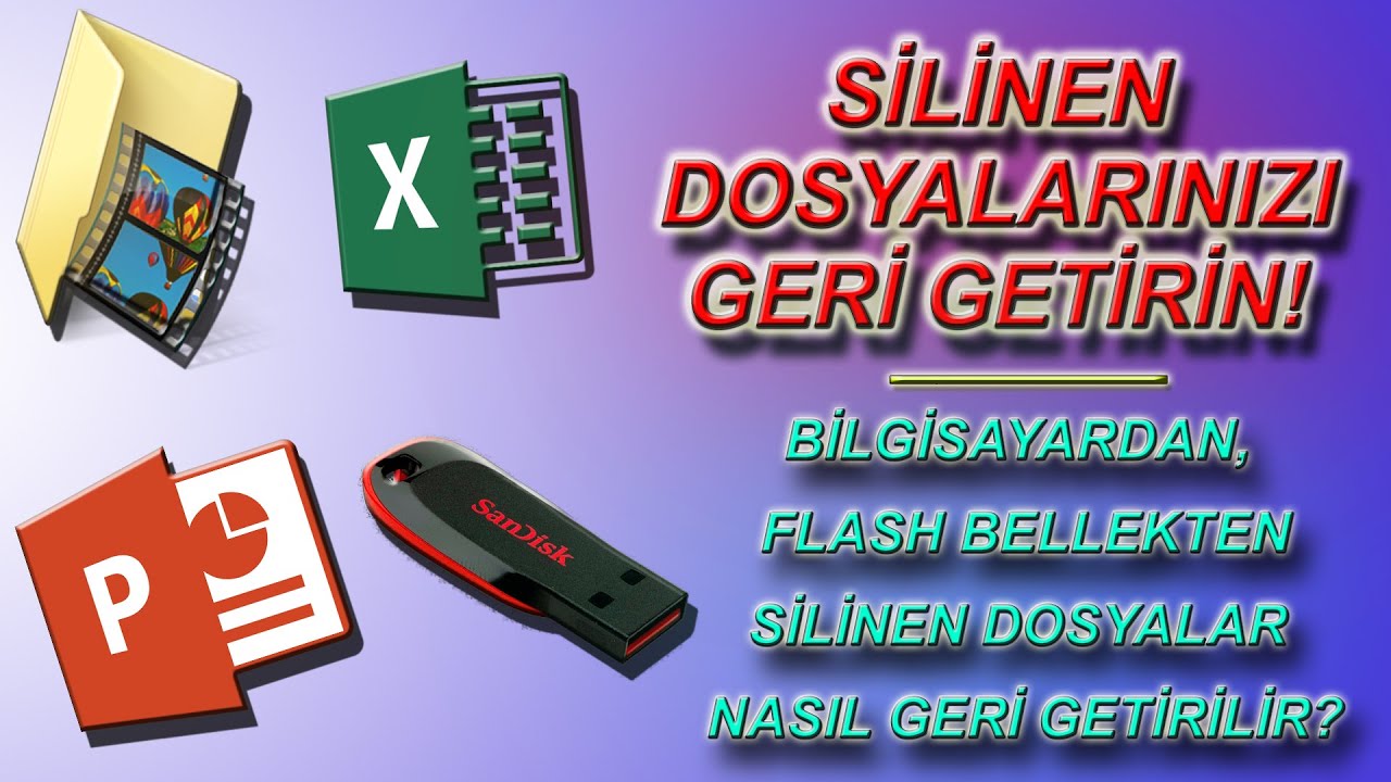 Silinen Dosyalar Nasıl Geri Getirilir